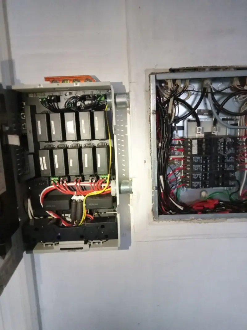 Electrical panel upgrade completed for Carbon Monoxide Detector Installation in Clanton
